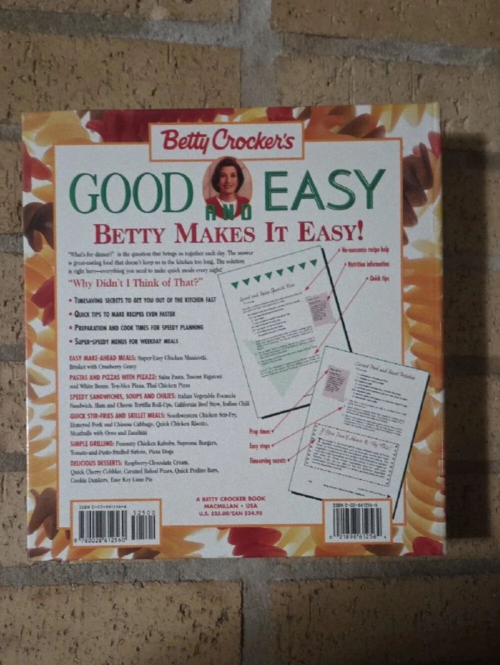 Betty Crocker's Good and Easy Cookbook